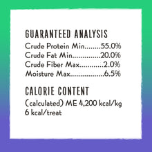 Load image into Gallery viewer, Charlee Bear Lamb & Blueberries Meaty Bites Freeze Dried Dog Treats, 2.5oz Bag
