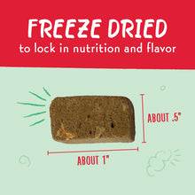 Load image into Gallery viewer, Charlee Bear Beef Liver & Sweet Potatoes Meaty Bites Freeze Dried Dog Treats, 2.5oz Bag