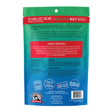 Load image into Gallery viewer, Charlee Bear Chicken & Blueberries Meaty Bites Freeze Dried Dog Treats, 2.5oz Bag