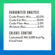 Load image into Gallery viewer, Charlee Bear Chicken & Blueberries Meaty Bites Freeze Dried Dog Treats, 2.5oz Bag