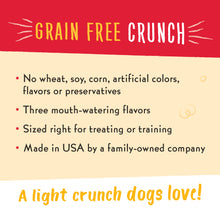 Load image into Gallery viewer, Charlee Bear Chicken, Pumpkin & Apple Crunch Dog Treat, 8oz Bag