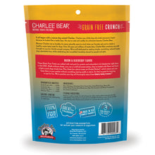 Load image into Gallery viewer, Charlee Bear Bacon & Blueberry Crunch Dog Treats, 8oz Bag
