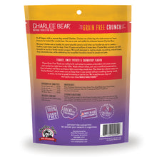 Load image into Gallery viewer, Charlie Bear Turkey, Sweet Potato & Cranberry Crunch Dog Treats, 8oz Bag
