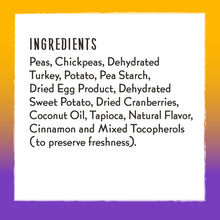 Load image into Gallery viewer, Charlie Bear Turkey, Sweet Potato & Cranberry Crunch Dog Treats, 8oz Bag