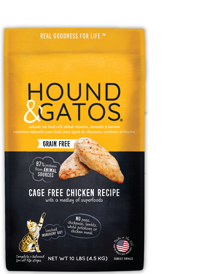 Hound & Gatos Chicken Recipe for Cats