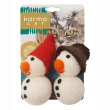 Load image into Gallery viewer, Cat Toy, Snowmen
