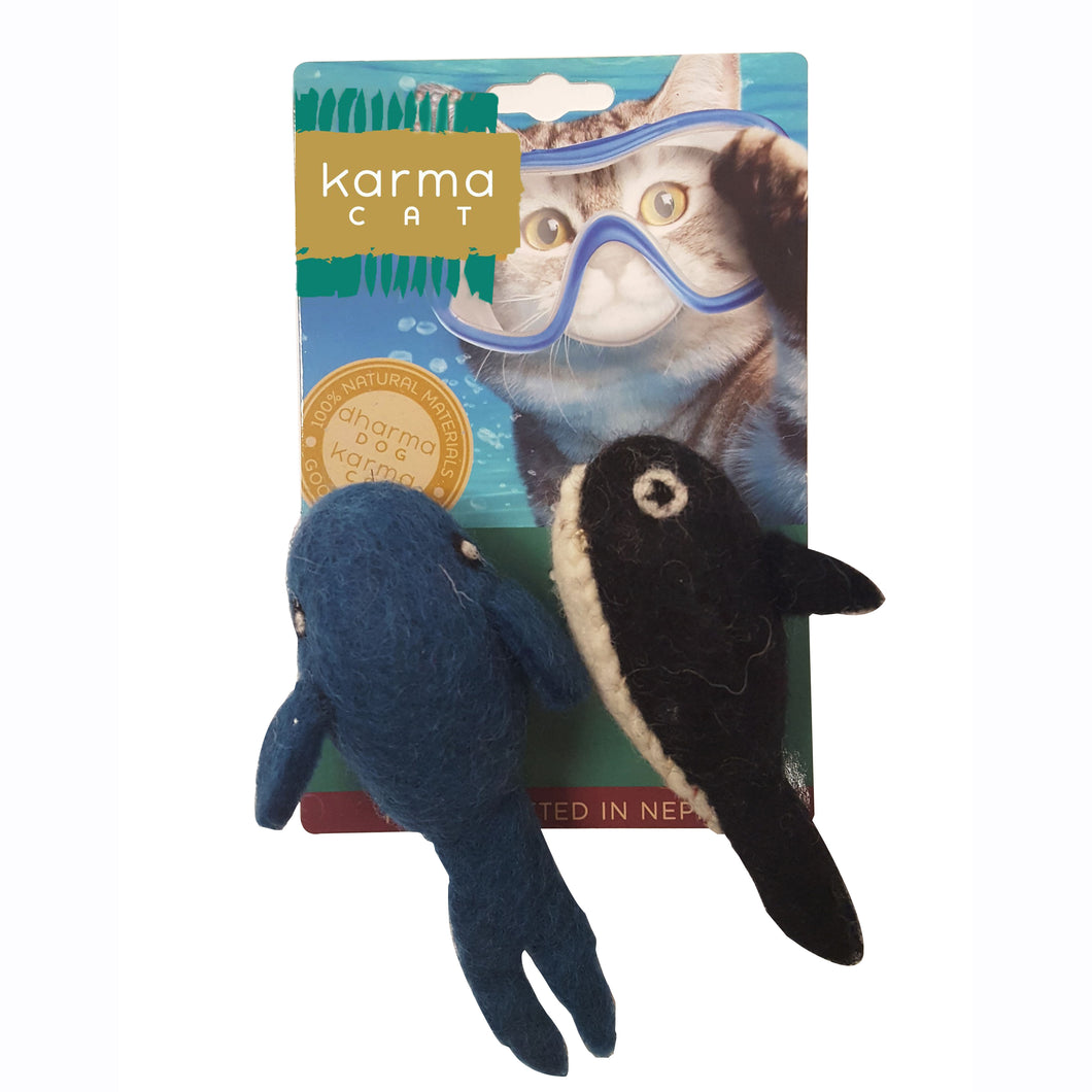 Cat Toys, Whale & Orca