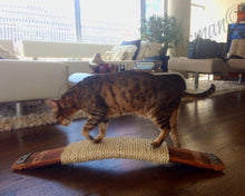 Load image into Gallery viewer, Claws Termagant Wine Barrel &amp; Sisal Rope Cat Scratcher
