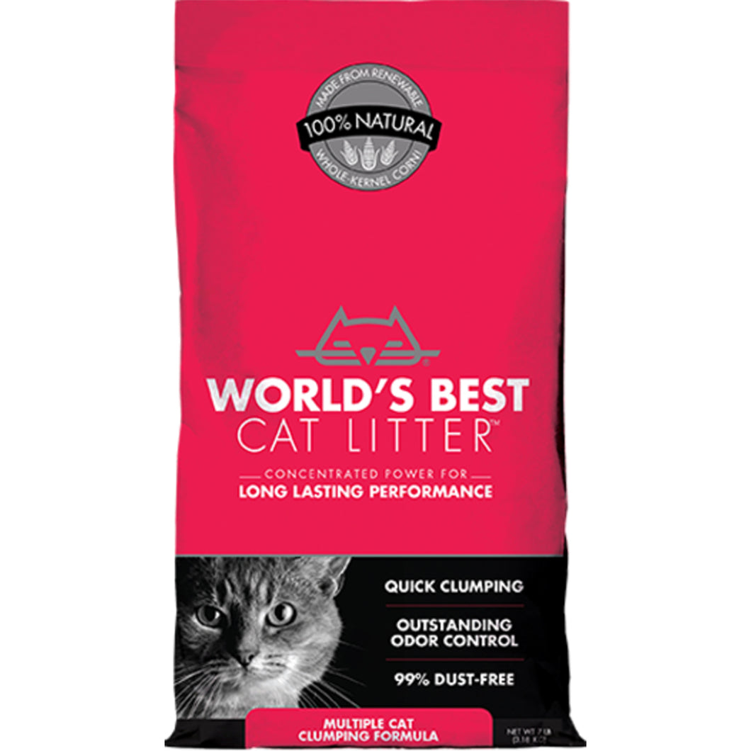 World's Best Cat Litter Multi-Cat Clumping